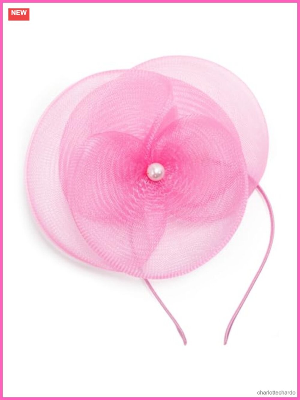 Women's Mesh Fascinator Hat with Hairpin & Headband for Tea Party